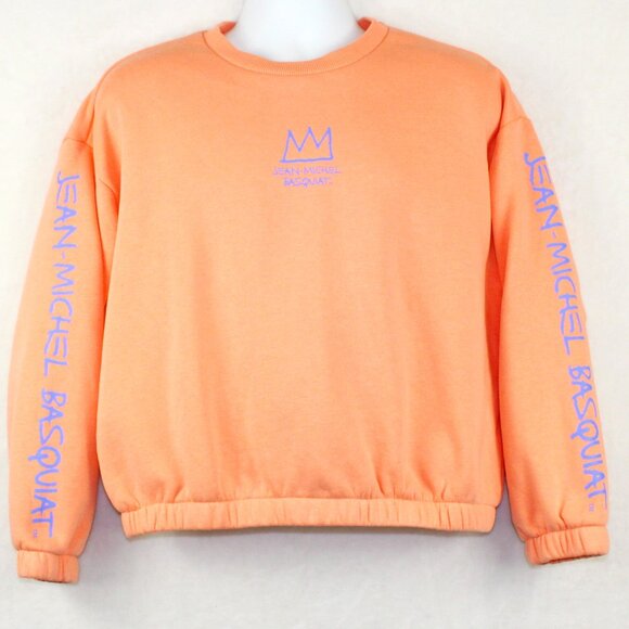 Jean-Michel Basquiat Crop Sweatshirt Women XL - Picture 1 of 7